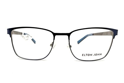 1 Unit New Elton John Professor Blue Eyeglass Frames 54-18-140 #750