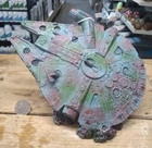 Star Wars Style Falcon Fish Tank Freighter Ship Aquarium Ornament Replica