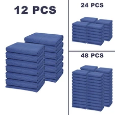 12/24/48 Pack Moving Blankets 80" x 72" Pro Economy Blue Shipping Furniture Pads