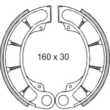 Mâchoire de frein Honda S2000