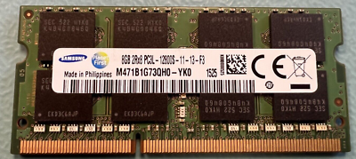 Samsung 16GB (2 x 8GB) PC3-12800 (DDR3-1600) Memory (M471B1G73QH0