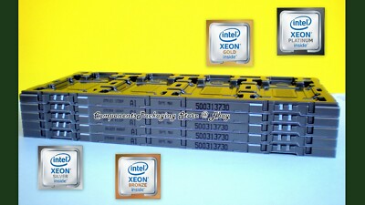 Intel LGA3647 OEM Processor Tray for Xeon Skylake Platinum Gold CPU's - 3 fit 12