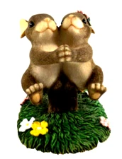 Fitz and Floyd Charming Tails “It Takes Two to Tango” Figurine 84/105 Limited