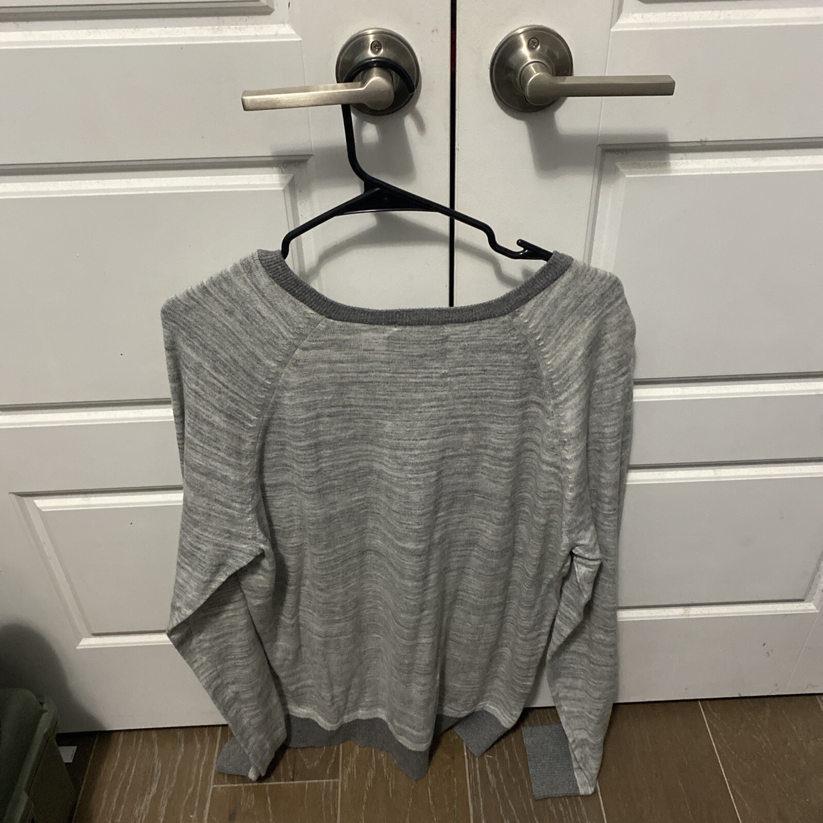 American Eagle Grey Sweater Pullover Seriously So… - image 3