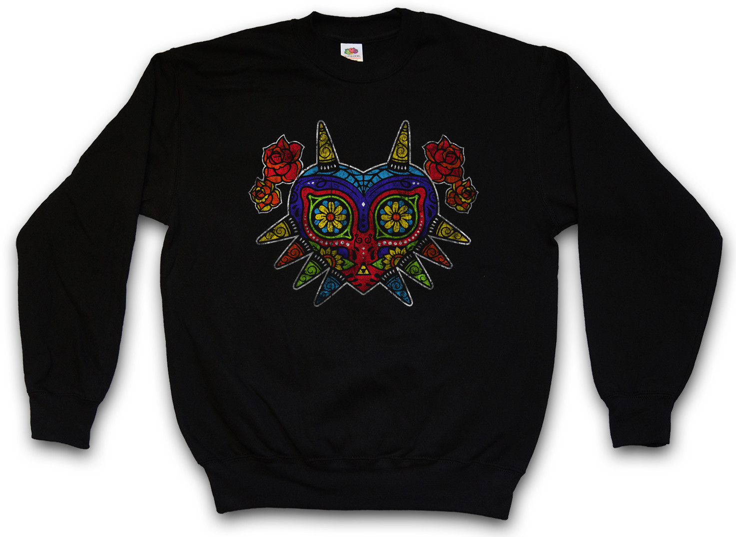 MEXICAN MAJORA'S MASK SWEATSHIRT PULLOVER Majora Horror Kid Zelda Game ...