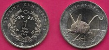 TURKEY 1 LIRA 2016 UNC 1 YEAR TYPE,JERBOA,COMMEMORATIVE ISSUE,Lettering:TÜRKİYE