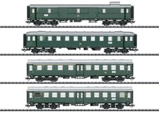 Trix H0 23507 Eilzugwagen-Set zum VT 92.5 LED Innenbeleuchtung Neu