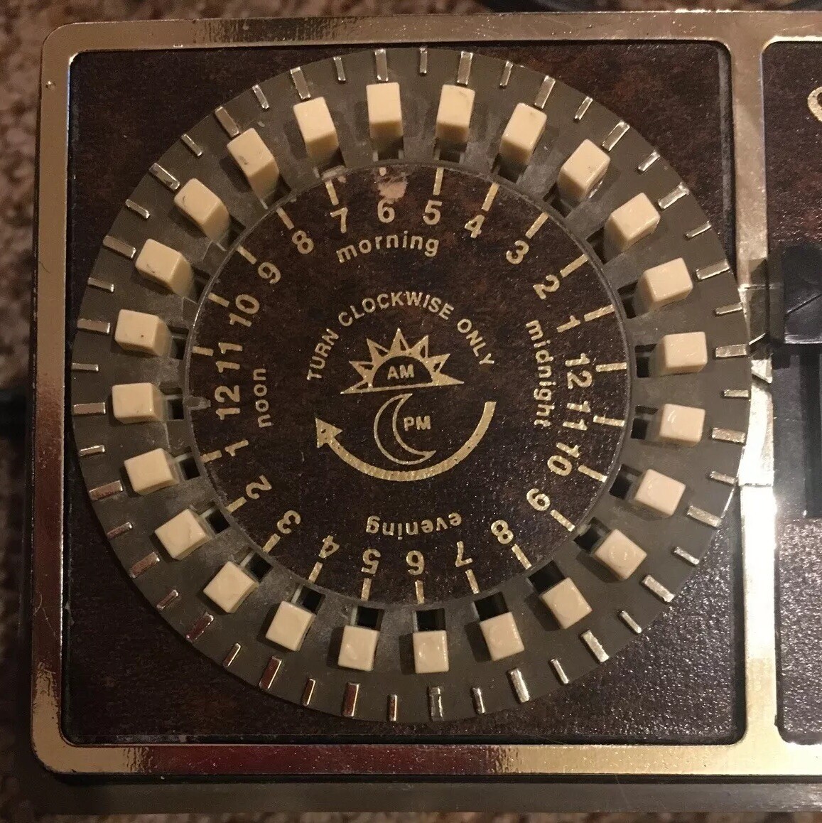 オールドタイマー VINTAGE INGRAHAM TIME MASTER MULTIPLE PROGRAM 24 HOUR TIMER
