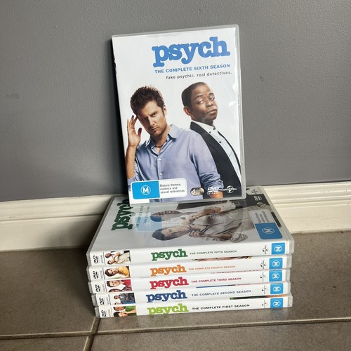 Psych Series Seasons 1-6 DVD PAL (1 2 3 4 5 6) Region 4 Detective Comedy Drama - Picture 3 of 5
