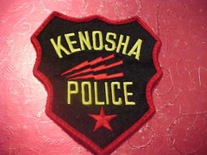 KENOSHA WISCONSIN POLICE PATCH SHOULDER SIZE USED