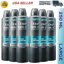 Dove Men+Care "Clean Comfort" Spray Deodorant w/48-Hour Protection - 250ml PK
