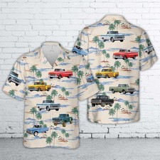 1960 1972 Chevy Truck Model Years Hawaiian Shirt 1960 1972 Chevy Truck Model Years Hawaiian Shirt