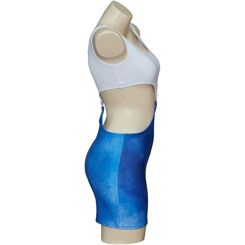 Pretty Woman Vivian Ward Cosplay Costume Crop Top Mini Skirt Set for Halloween - Image 4 of 4