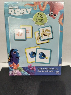 Disney Finding Dory Memory Match Game 72 Tiles - New & Sealed