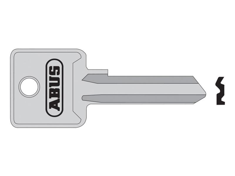 ABUS Mechanical 85/50 50mm +60 Right Hand Key Blank ABUKB02703 - Image 2