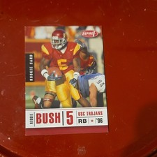 Aspire 2006 Reggie Bush #5 USC Trojans Rookie Football Trading Card. rookie card picture