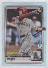 2020 Bowman 1st Edition Sky Blue Foil Will Wilson #BFE-147 w8t