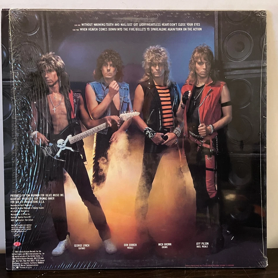 DOKKEN - Tooth And Nail (1984) - 12" Vinyl Record LP - EX Foto 2 de 3