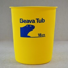 Mixing Bucket Non Stick Flexible Rubber Silicone Bucket Liner 18 Ltr Beava Tub