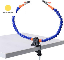 Flexible Helping Hands Third Hand Soldering Station Tool, Two Flexible Arms