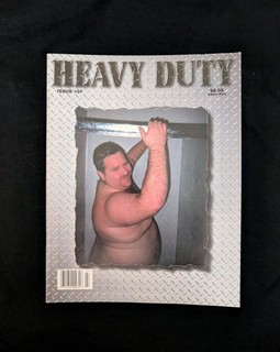 GAY BEAR MAGAZINE HEAVY DUTY ISSUE #7 1998 GAY INTEREST