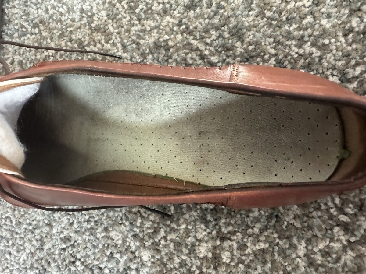 Lorenzo Banfi Made In Italy 2 Toned Leather Lace Up Loafer 