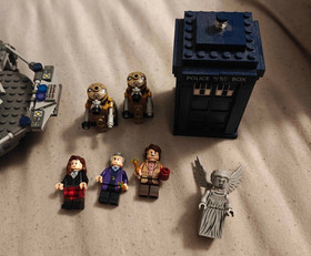 LEGO Doctor Who: Set 21304, Dimensions Packs 71204 and 71238 All Used and Built