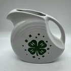 Fiesta 4-H Club White Disc Pitcher 4H Clover Decal