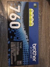 Genuine Brother TN760 High Yield Black Toner Cartridge   New   Up to 3,000 Pages