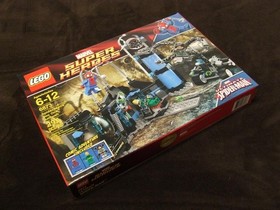 * New * Lego 6873 Marvel Spider-Mans Doc Ock Ambush Sealed Box ( Free Ship )