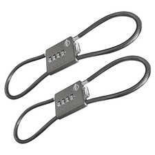 Safety Lock 4 Digit Cable Combination Locks 15.7 inches for School Gym Locker...