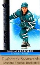 2022-23 SP #133 Thomas Bordeleau RC Rookie Blue