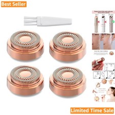 Painless Facial Hair Removal 4 Replacement Heads Brush for Flawless Gen 2