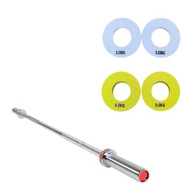 2Pcs Fitness Fractional Platten DIY Gewichteten Langhantel für Sport