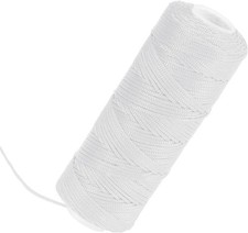 White Mason Line 300 Feet 18 Braided Nylon Twine for Masonry, Construction