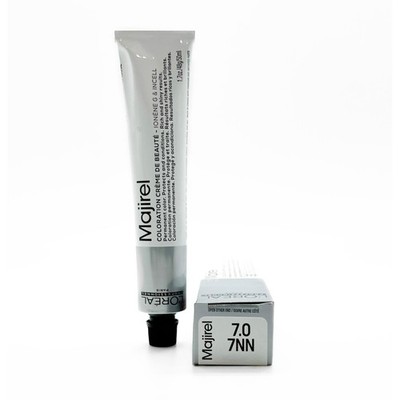Loreal Majirel Ionene G Incell Permanent Creme 7.0/7NN 1.7 oz, Package May  Vary