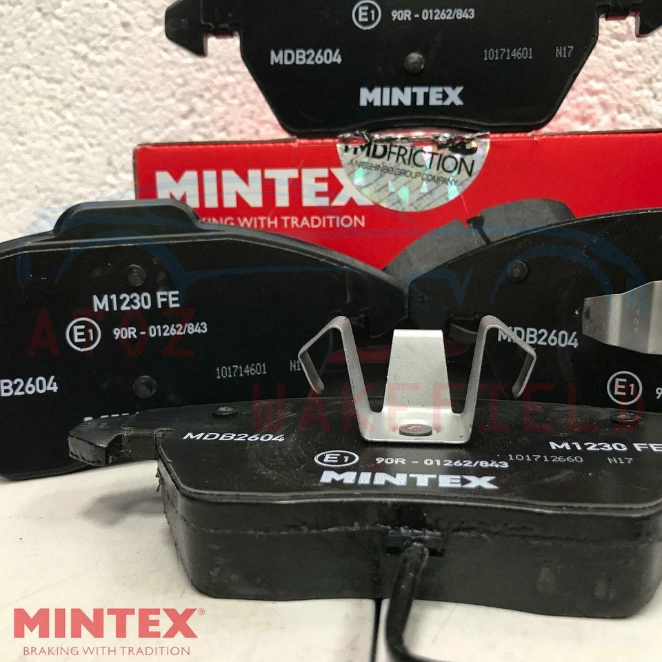 HA001 Frente OE Calidad Premium Mintex Pastillas de Freno MDB2604 Audi VW Skoda - Imagen 4 de 4