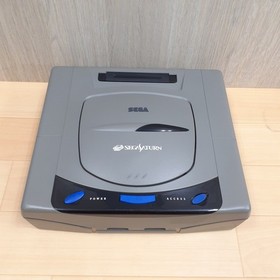 Sega Saturn Console with 2 Virtua Arcade Stick Controllers 3 Games Japan NTSC-J