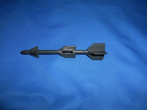 1983 GI JOE ARAH SKYSTRIKER JET SIDEWINDER MISSILE MINOR STRESS PART ACCESSORY