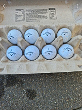 Callaway Supersoft Practice/Range Golf Balls 8 Pack White Mixed Numbers