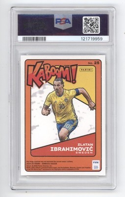 その他 PANINI KABOOM ZLATAN IBRAHIMOVIC 2024-25 Panini Donruss Fifa - Kaboom Zlatan Ibrahimovic #25 for