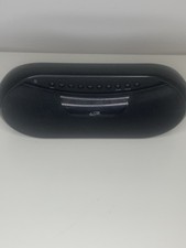 iLive Portable Bluetooth Radio Boombox AM/FM Stereo System Black