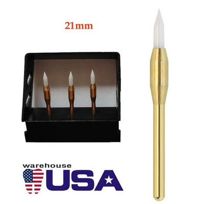 #ad 3PCS Dental Surgical Soft Tissue Trimmer Ceramic Bur Gingival Gingivectomy 21mm $23.99