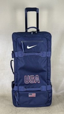 Nike FIFTYONE49 Navy Blue 32”Upright Wheeled Bag Roller Suitcase
