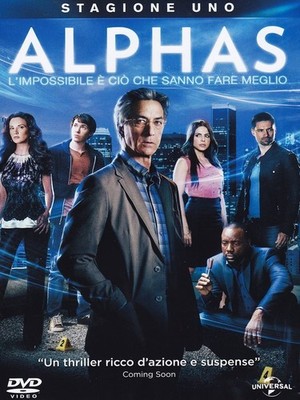 ALPHAS Staffel 1 - Box - 3 DVDs - Neu, italienisch