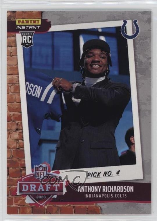2023 Panini Instant NFL NFL Draft Night /2419 Anthony Richardson #DN4 10fs