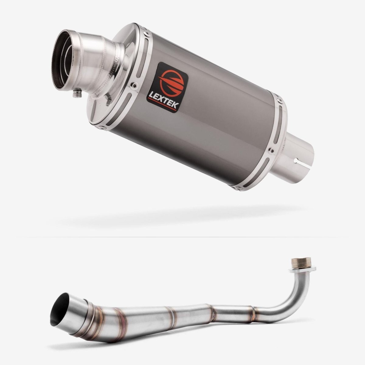 Lextek Exhaust System S/Steel 350mm Exhaust for Honda MSX Grom 125 13-16