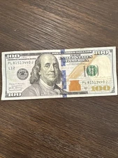 $100 CASH - $100 Dollar Bill - Blue Note - United States note USD - Lot 3440J
