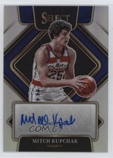2021 Panini Select Signatures Silver Prizm /299 Mitch Kupchak #SG-MKP Auto 16n7
