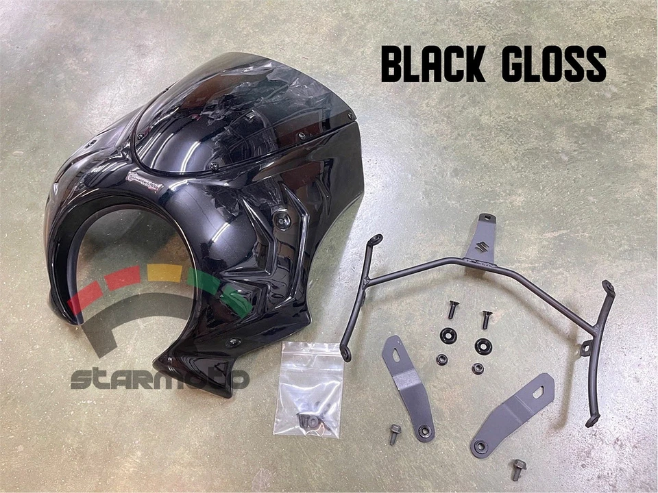 PARA SUZUKI SV650A SV650 PARABRISAS MEDIDOR VISERA MÁSCARA CARENADO 2016++ Foto 4 de 4